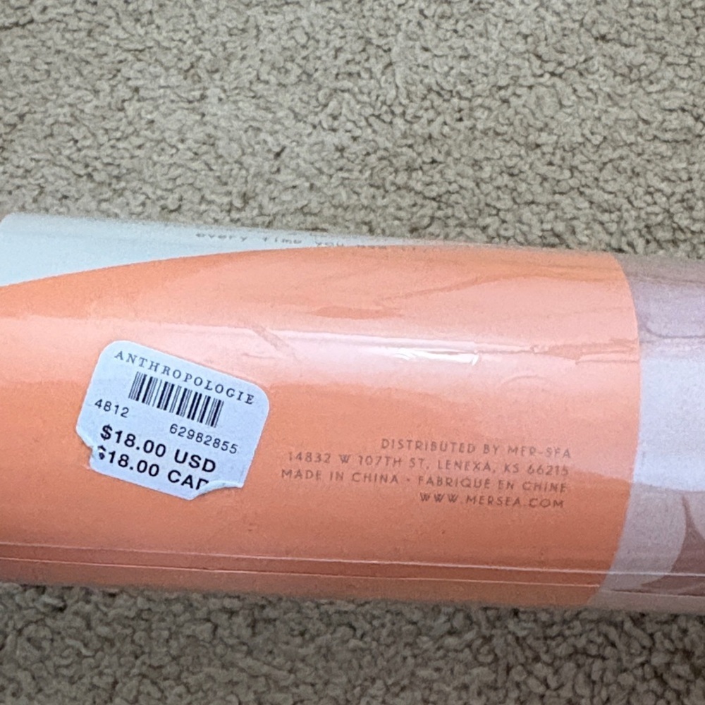 Anthropologie Aromatherapy Drawer Liners Pink Energy Citrus Zest 27.5 x 19.6 in - Picture 6 of 6